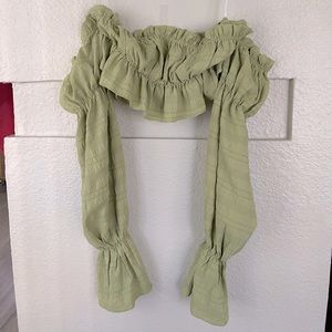 Light green blouse